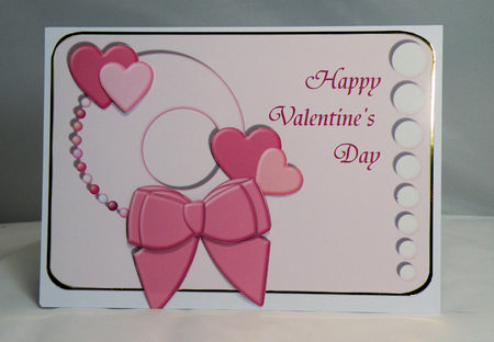 Valentine's Day Card Topper by Hazel Pepper