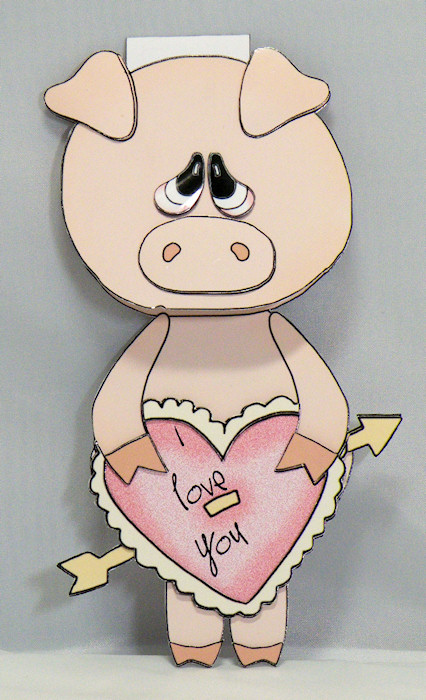 Romance of the Pig Valentine by Hazel Pepper