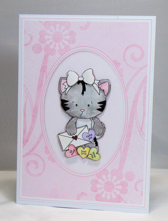 Valentine Kitten Step by Step by Hazel Pepper