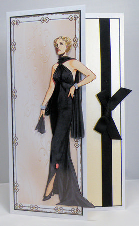 Vintage Fashion Lady Dl by Hazel Pepper