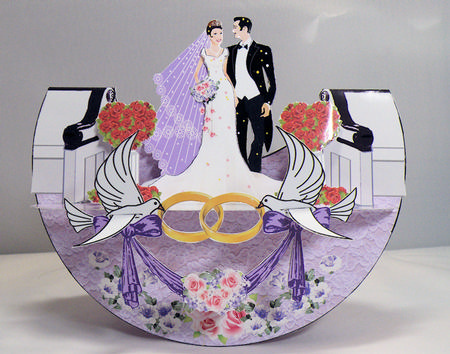 Rocking Pop-up Card - Our Wedding by Hazel Pepper