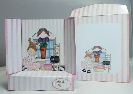 Birthday Girl Gatefold Free Standing Kit by Hazel Pepper