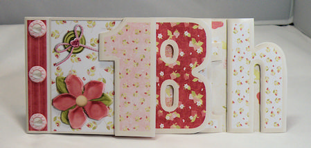 Female18th Birthday Number Book Daughter Berry Precious by Hazel Pepper