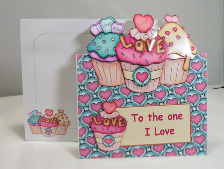 Yummy Cupcakes Valentine/anniversary Kit by Hazel Pepper