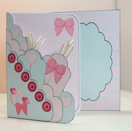 Romance 1 Scalloped Pocket Card Kit by Hazel Pepper
