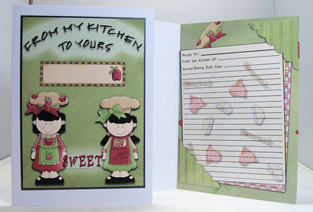 Recipe Card Kit - Apple Pie Girls by Hazel Pepper