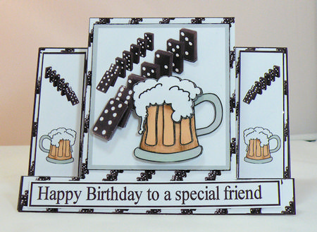 Dominoes and a Pint by Hazel Pepper