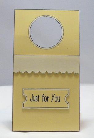 Bottle Gift Holder - Just for You by Hazel Pepper