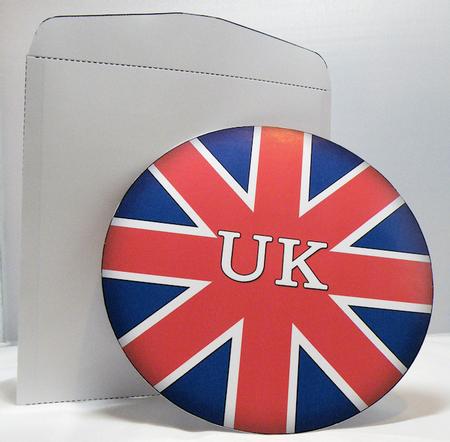 Union Jack Flag Rock N Roll Kit with Envelope and Insert by Hazel Pepper