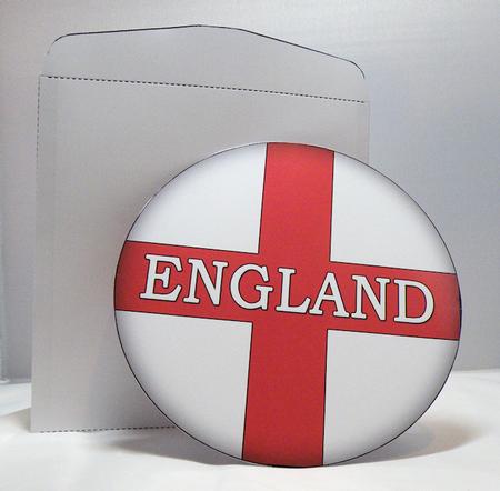 English Flag Rock N Roll Kit with Envelope and Insert by Hazel Pepper