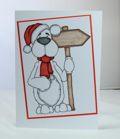 Polarbear Doodles Digital Stamp by Hazel Pepper