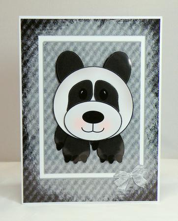 Cute Panda by Hazel Pepper