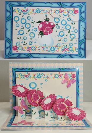 Flower Shower Staircase Card Kit by Hazel Pepper