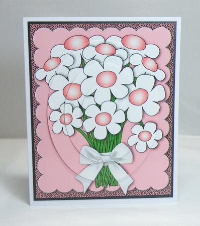 Bouquet of Flowers Pyramid by Hazel Pepper