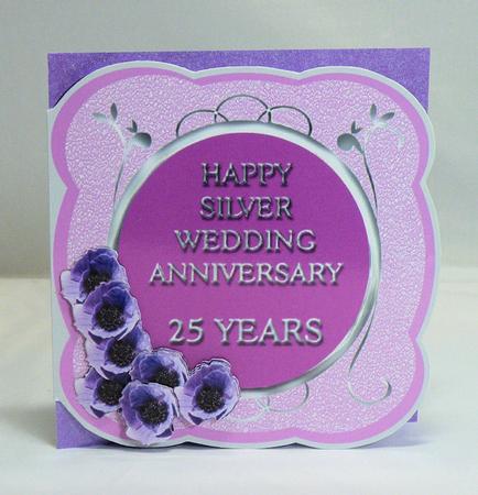 Silver Wedding Anniversary by Hazel Pepper