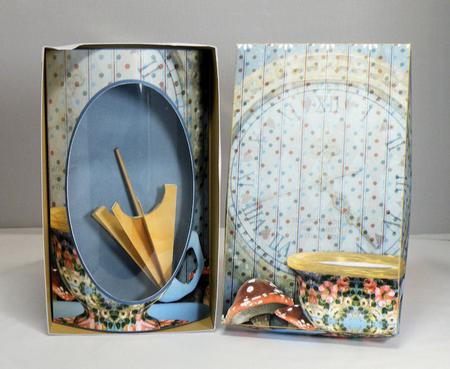 Tea in Time - 3D Parasol Pillow Card Kit by Hazel Pepper
