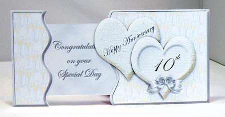 Slide-inside Anniversary - Tin by Hazel Pepper