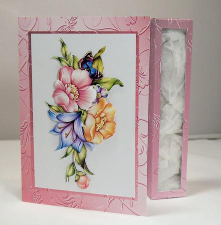 Flower Tea Light Candle Card Kit by Hazel Pepper