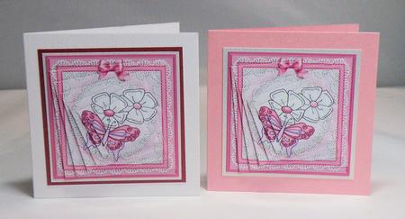 Fluttery Butterfly Twisted Pyramage Sheet by Hazel Pepper