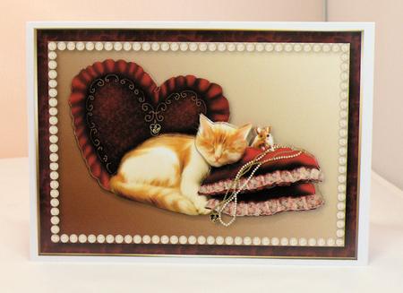 The King's Cat Easy to Cut Quick Card by Hazel Pepper