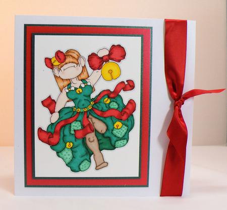 Jingle Bells Doodles Digital Stamp by Hazel Pepper