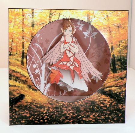 Autumn Fairy "swing Ems" Card Kit by Hazel Pepper