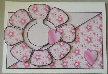 Pink Hearts & Stars Slider by Hazel Pepper