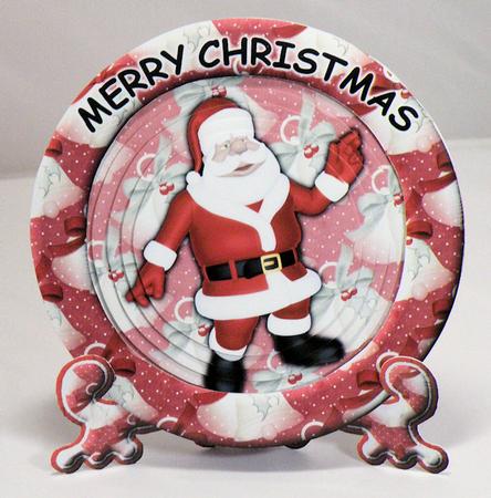 Christmas Santa Plate Kit by Hazel Pepper