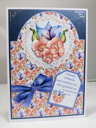 Floral Greetings Two by Hazel Pepper