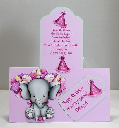 Elefun Tent/bookmark Kit by Hazel Pepper