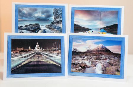 Four Scenic Landscape & Seascape Toppers Perfect for Men by Hazel Pepper