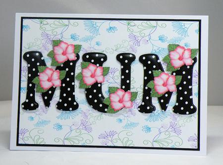 Floral Mum by Hazel Pepper