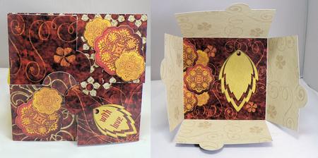 Ruby Dovetail Card & Envelope Kit by Hazel Pepper