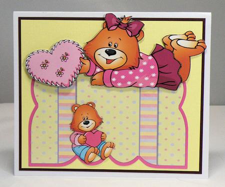Hearts and Flowers by Hazel Pepper