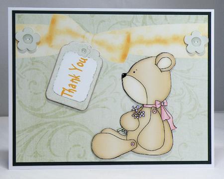 Thank You Bear 6 by Hazel Pepper