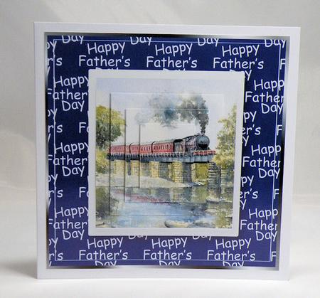 Fathers Day Steam Train 2 by Hazel Pepper