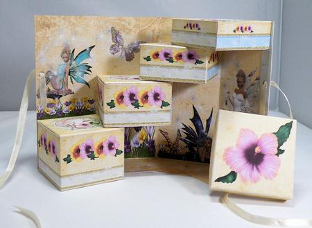 Where the Fairies Live Treasure Tower Trinket Box Kit by Hazel Pepper