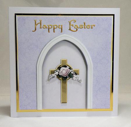 Cross & Arch Easter Card 2 by Hazel Pepper
