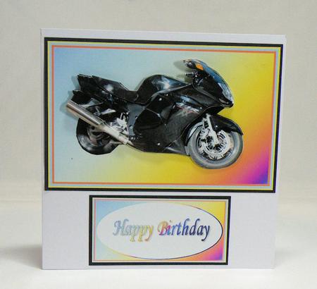 Motorbike Step-by-step by Hazel Pepper