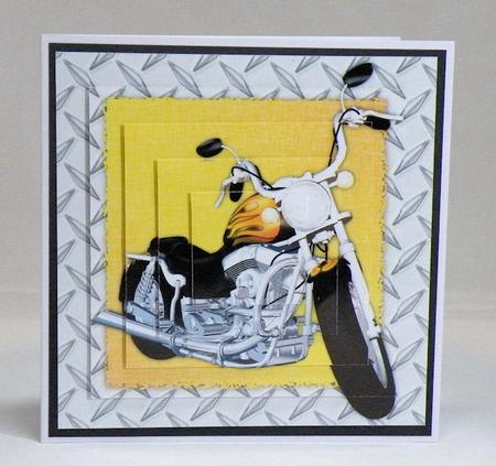 Smokin Hot Motorbike Pyramid by Hazel Pepper