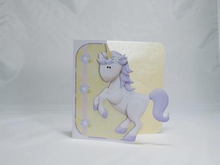 Magical Unicorn Over Edge by Hazel Pepper