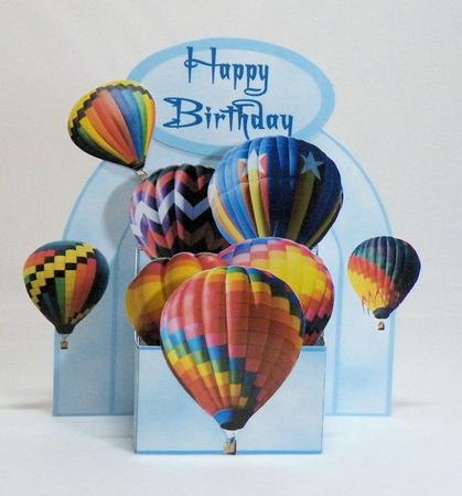 3D Hot Air Balloon Kit by Hazel Pepper