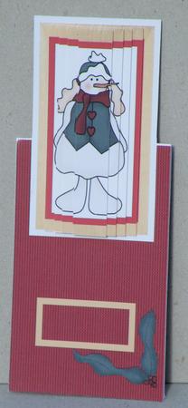 Over the Edge Snowgirl Design Sheet by Hazel Pepper