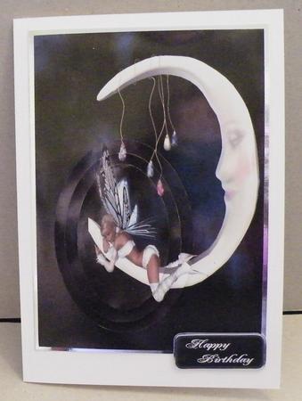 7x5 Moon Dreaming by Hazel Pepper