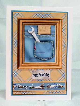 Jeans Pocket with Tools for Dad Qs by Hazel Pepper