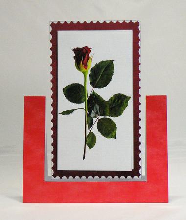 Ruby Anniversary Spinner Card by Hazel Pepper
