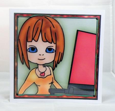 Aimees Computer - Coloured by Hazel Pepper