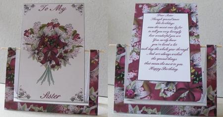 Sister Spinner Card by Hazel Pepper