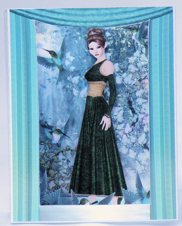 Ivy Theatre Card by Hazel Pepper