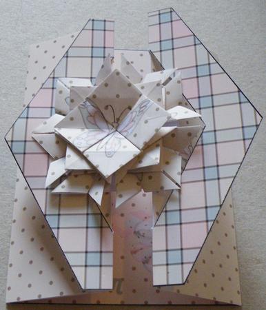 Butterfly Tea Bag Tiles by Hazel Pepper
